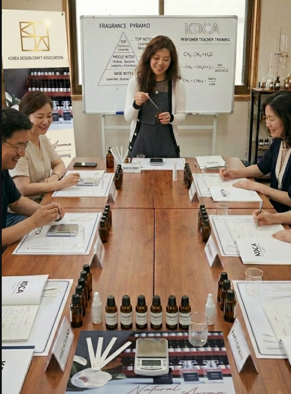 Korea KDCA Fragrance Workshop Training